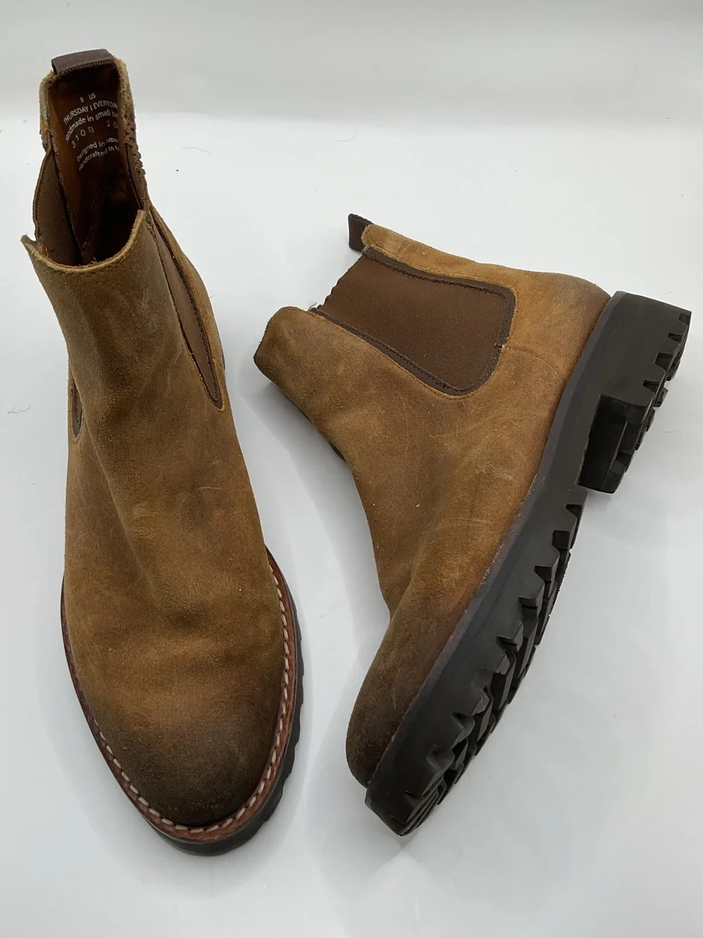 Thursday Boot Co. Legend Handmade Chelsea Lug Boots